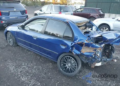 2004 Honda Civic Vp z USA, uszkodzony, nr VIN 1HGES16394L015934